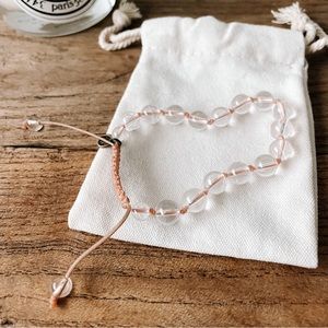 Clear Quartz Crystal Bracelet
